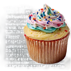 Funfetti Cupcakes PNG Ibh42