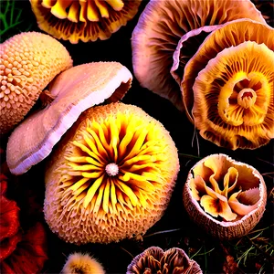 Fungi For Natural Dyes PNG Wxc