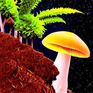 Fungi In Space Exploration PNG 97