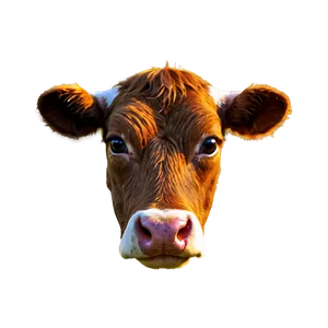 Funky Cow Head PNG 06212024