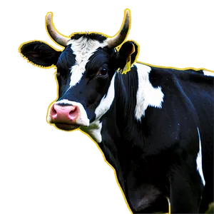 Funky Cow Head PNG Ojq PNG
