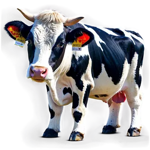 Funky Cow Spots Artwork PNG Ajl