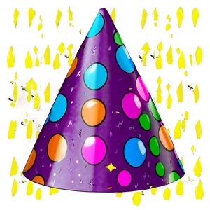 Funky Lets Glow Crazy Party Hat Png Rrq50 PNG image