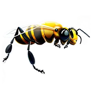 Funny Bee Png Krv64 PNG image