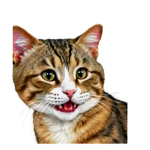 Funny Cat Clipart Png 06122024 PNG image