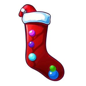 Funny Christmas Stocking PNG 06132024 PNG