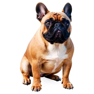 Funny French Bulldog PNG 06202024