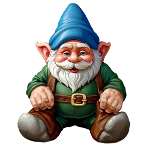 Funny Garden Gnome Png Mur PNG image