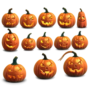 Funny Jack O Lantern Cartoon PNG 05252024