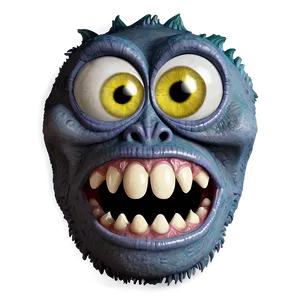 Funny Monster Face Png Npa10 PNG image