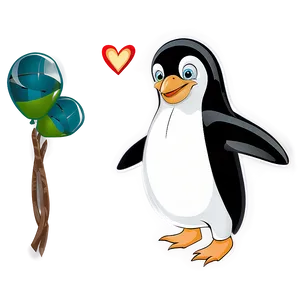 Funny Penguin PNG 20
