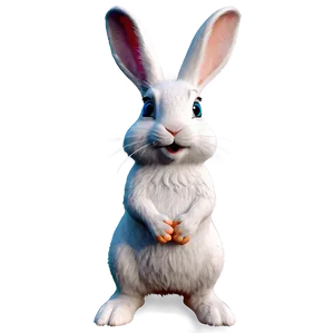 Funny Rabbit PNG 4