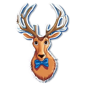 Funny Reindeer Png Gwl PNG image