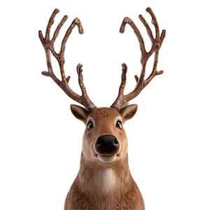 Funny Reindeer Png Hqt10 PNG image