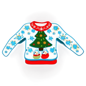 Funny Ugly Christmas Sweater Png Wvu38 PNG image