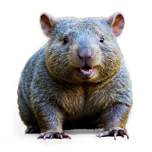 Funny Wombat PNG Qdu96 PNG
