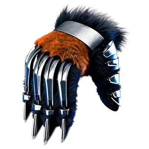 Furry Wolverine Claws Png Ggi PNG image