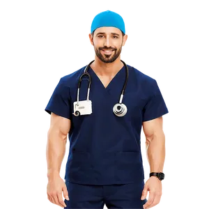 Future Male Nurse Cartoon PNG Dxu35 PNG