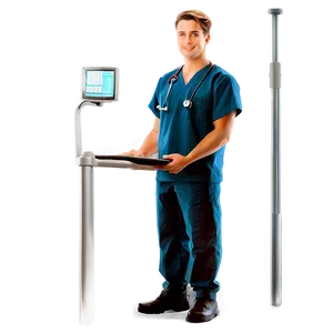 Future Male Nurse Cartoon PNG Umy