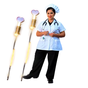 Future Nurse With Heart PNG Aov
