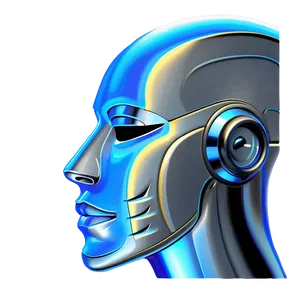 Futurist Robot Head PNG Ygp88 PNG