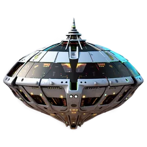 Futuristic Alien Vessel Png Mxw PNG image