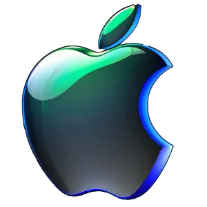 Futuristic Apple Logo Png 05232024 PNG image