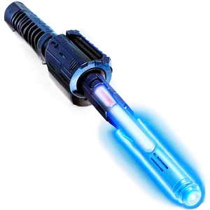 Futuristic Blue Lightsaber PNG 4 PNG