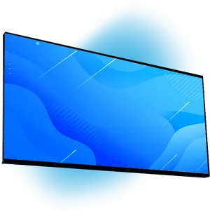 Futuristic Blue Screen Design