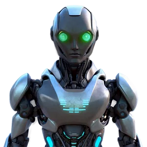 Futuristic Bot Character Png Yqs PNG image