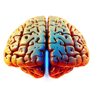 Futuristic Brain Concept PNG 47