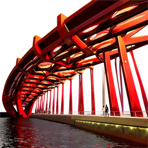 Futuristic Bridge Design Png Qrw PNG image