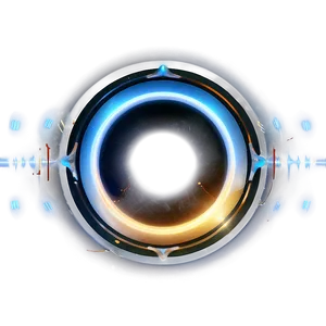 Futuristic Circle Glow Png 06262024 PNG image