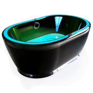 Futuristic Clear Glass Tub PNG Vjm77 PNG