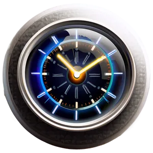 Futuristic Clock Clipart PNG Man PNG