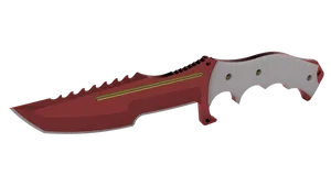 Futuristic Combat Knife3 D Render PNG image