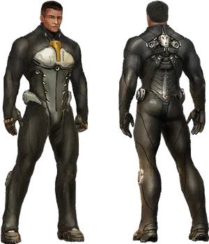 Futuristic Combat Suit Design