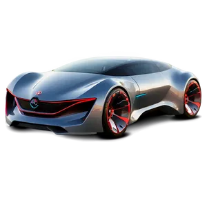 "futuristic Concept Car Vision PNG" A
