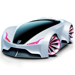 "futuristic Concept Car Vision PNG" B