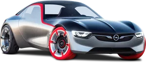 Futuristic Concept Sports Car PNG image
