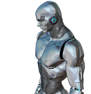 Futuristic Cyborg Profile