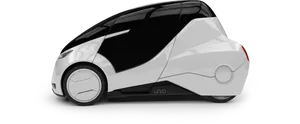 Futuristic Electric Car Concept PNG image