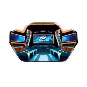 Futuristic Esports Arena PNG Ljt PNG