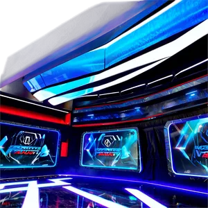 Futuristic Esports Arena PNG Qwr PNG