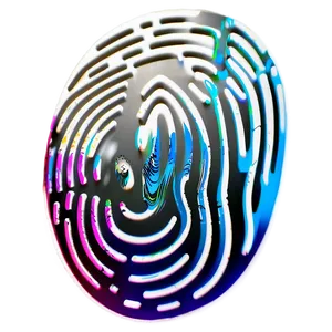 Futuristic Fingerprint Scan Png 05242024 PNG image