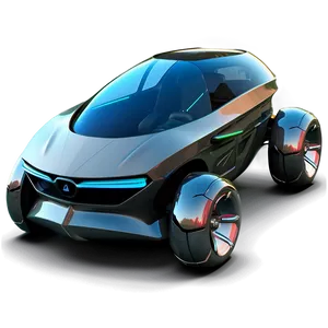 Futuristic Flying Car Concept Png 06202024 PNG image