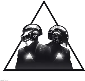 Futuristic_ Helmet_ Duo_ Artwork PNG image