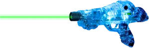 Futuristic Laser Gun Illustration PNG image