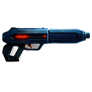 "futuristic Laser Gun PNG: Sci-fi Weaponry" 04302024