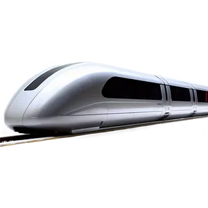 Futuristic Maglev Train PNG Kat